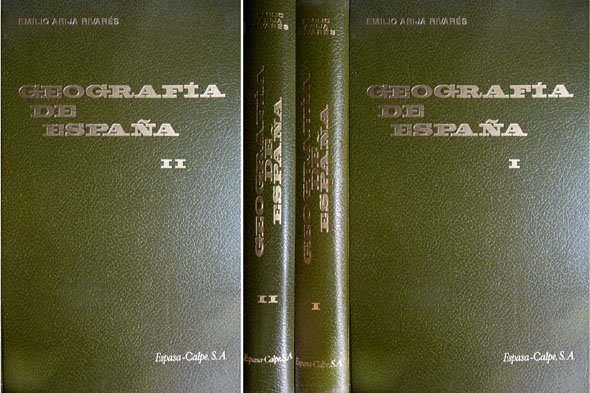 Geografía de España. I: El territorio. II: El hombre.