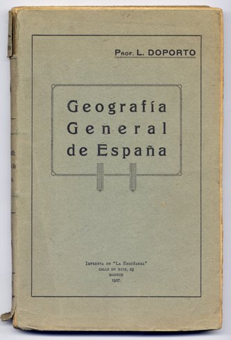 Geografía General de España.