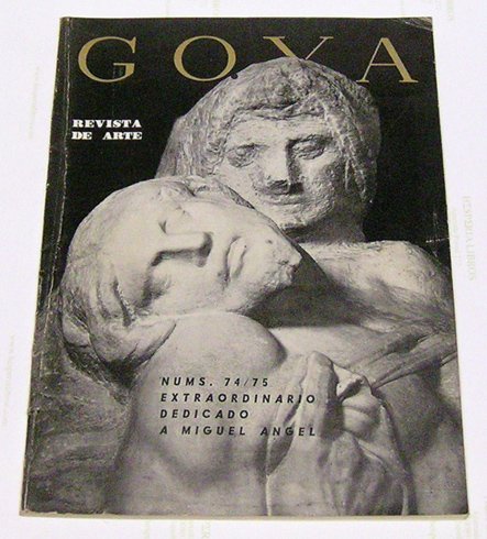 Goya. Revista de Arte. Número 74/75 : Extraordinario dedicado a … | Immagine principale