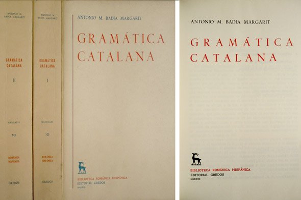 Gramática Catalana. | Immagine principale