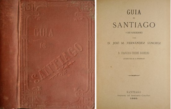 Guía de Santiago y sus alrededores.