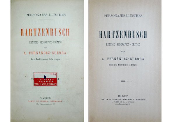 Hartzenbusch. Estudio biográfico-crítico.