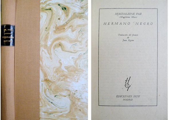 Hermano Negro. Traducción del francés de Juan Rejano.