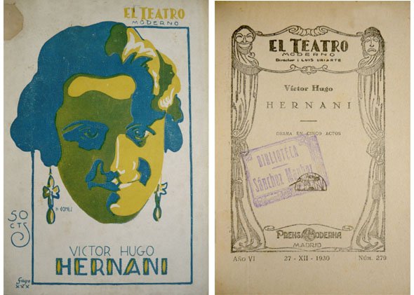 Hernani. Drama en cinco actos.
