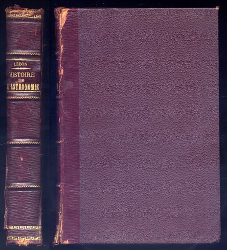 Histoire abrégée de l'Astronomie.