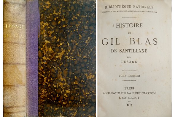 Histoire de Gil Blas de Santillane.