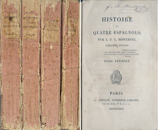Histoire de Quatre Espagnols par.