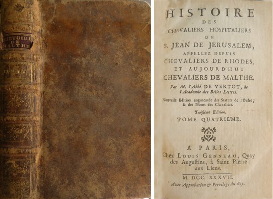 Histoire des Chevaliers Hospitaliers de Saint Jean de Jerusalem, appellés … | Immagine principale