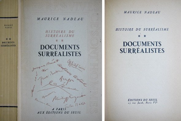 Histoire du Surréalisme. II: Documents Surréalistes [1924-1939].