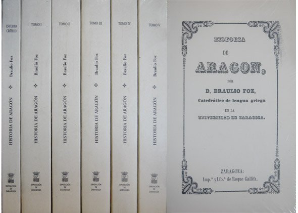 Historia de Aragón. Edición facsímil de la impresa en Zaragoza, … | Immagine principale
