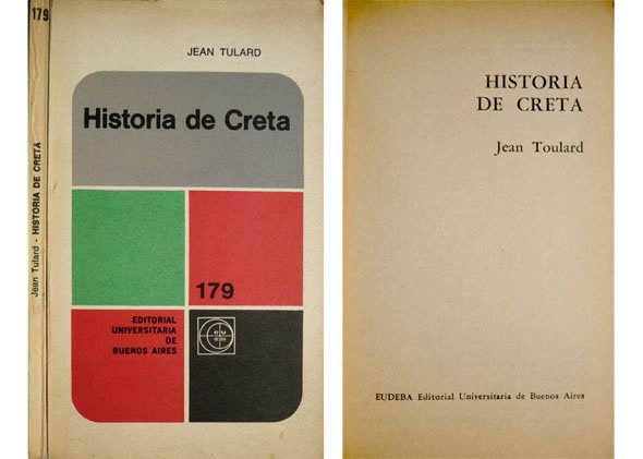 Historia de Creta. Traducción de Marino Ayerra.