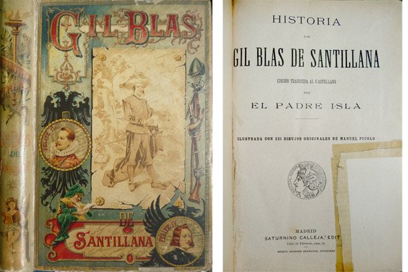 Historia de Gil Blas de Santillana. Edición traducida al castellano …