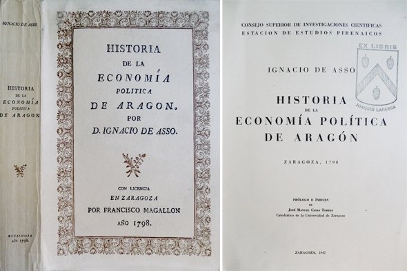 Historia de la Economía Política de Aragón. [Zaragoza, 1798]. Prólogo …