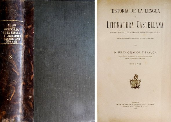 Historia de la Lengua y Literatura Castellana. Tomo VIII: Primer …