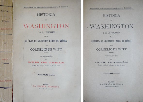 Historia de Washington y de la fundación de la República …