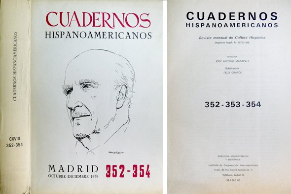 Homenaje a Vicente Aleixandre. Estudios y Homenaje poético. [Cuadernos Hispanoamericanos. …