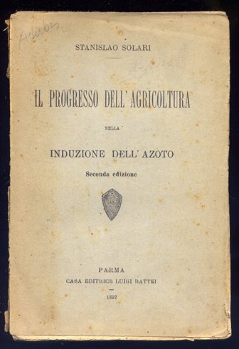 Il progresso dell'Agricoltura nella induzione dell'azoto.