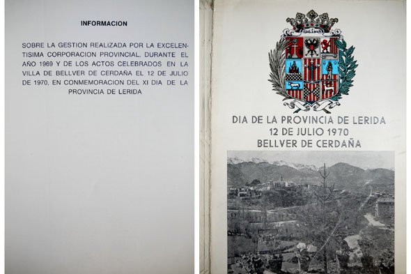 Información sobre la gestión realizada por la Excelentísima Corporación Provincial …