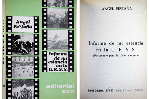 Informe de mi estancia en la U.R.S.S. Documento para la …