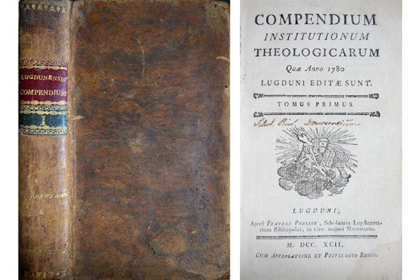Institutionum Theologicarum quae Anno 1780 Lugduni editae sunt. Tomus Primus.