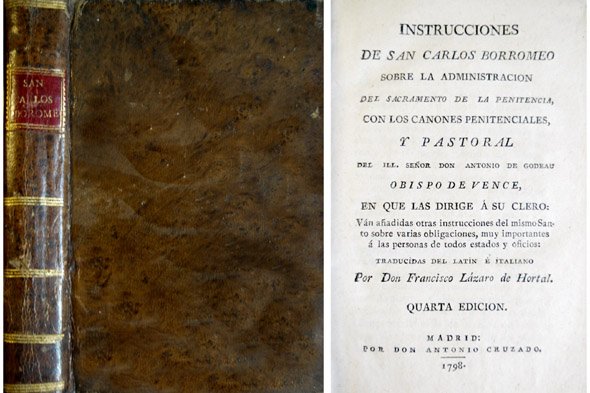 Instrucciones de San Carlos Borromeo sobre la administración del sacramento …