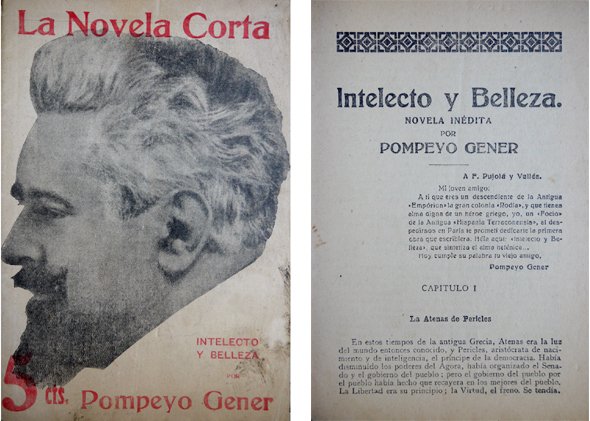 Intelecto y Belleza. Novela.
