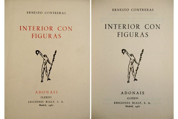 Interior con figuras. Poemas.