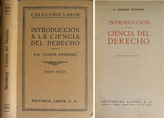 Introducción a la Ciencia del Derecho.