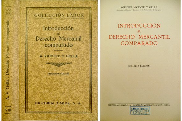 Introducción al Derecho Mercantil Comparado.