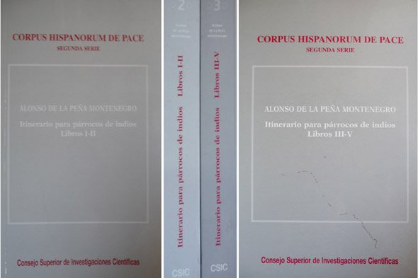 Itinerario para Párrocos de Indios. Edición crítica por Carlos Baciero, …