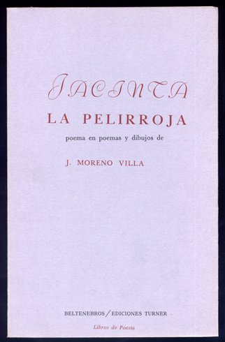 Jacinta la Pelirroja. Poema en poemas y dibujos. | Immagine principale