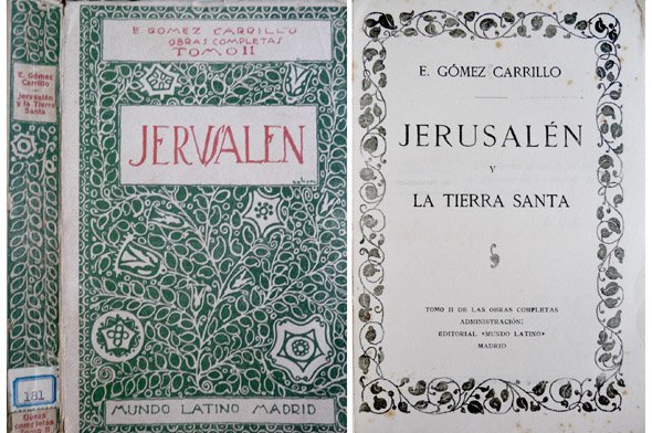 Jerusalen y la Tierra Santa.