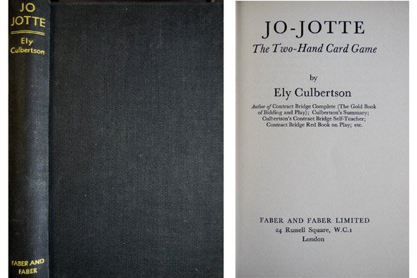 Jo - Jotte. The Two-Hand Card Game.