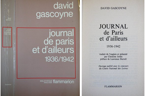 Journal de Paris et d'ailleurs, 1936-1942. Traduit de l'anglais et …