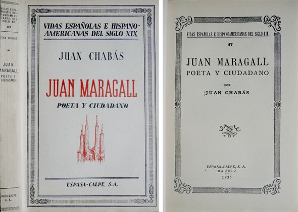 Juan Maragall, poeta y ciudadano.