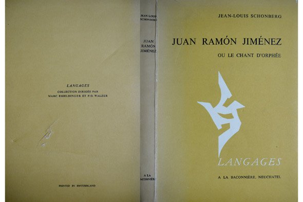 Juan Ramón Jiménez ou Le Chant d'Orphée. Préface de Jean … | Immagine principale