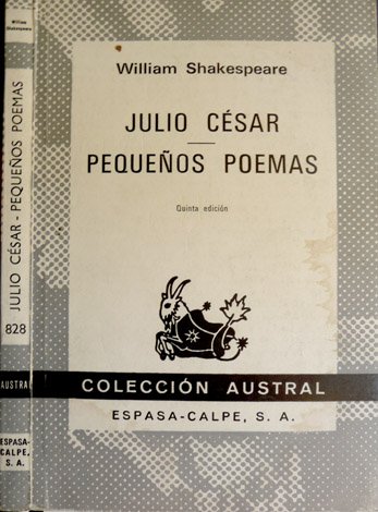 Julio César (y) Pequeños Poemas. Introducción y traducción de Luis …