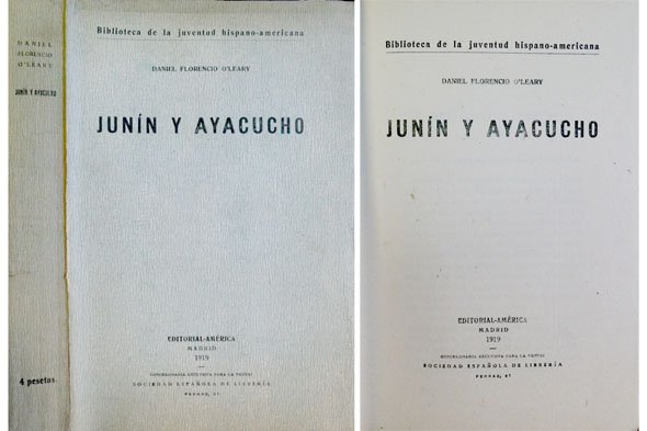 Junín y Ayacucho. Notas de Rufino Blanco - Fombona.