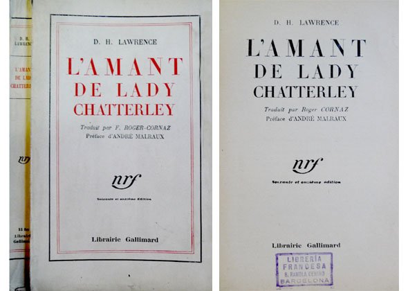 L'amant de Lady Chatterley. Traduit par Roger Cornaz. Préface d'André …