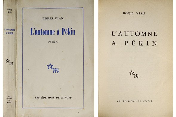 L'automne à Pékin. Roman.