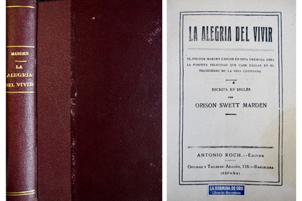 La alegría de vivir. Traducción y prólogo de Federico Climent …
