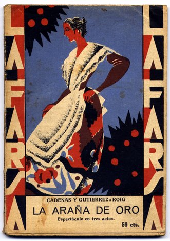 La araña de oro. Espectaculo en tres actos. Versión castellana …