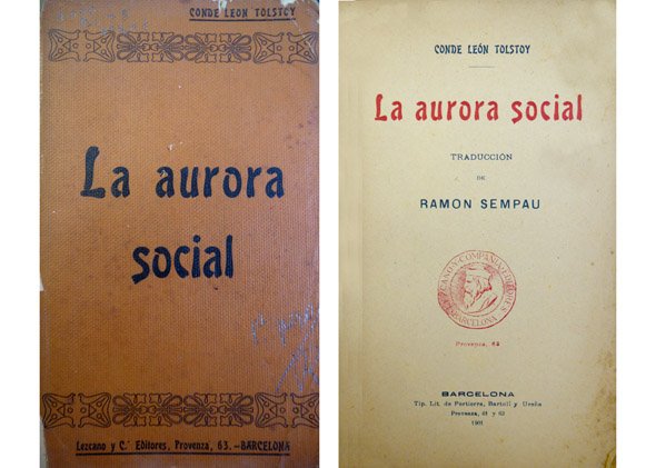 La aurora social. Traducción de Ramón Sempau. | Immagine principale