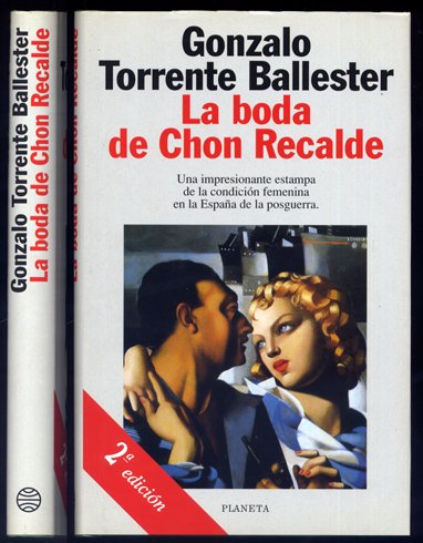 La boda de Chon Recalde. Segunda edición.