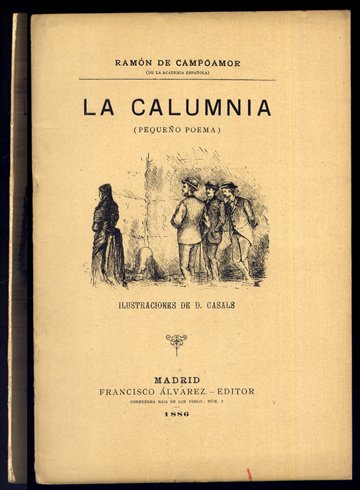 La Calumnia. Poema en dos cantos.