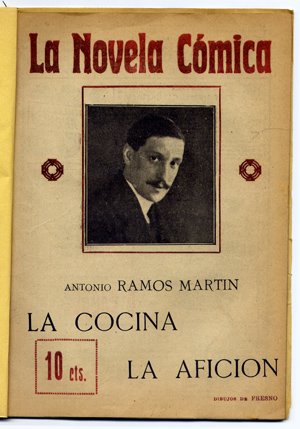 La Cocina. Sainete en un acto. (Seguido de:) La Afición. …