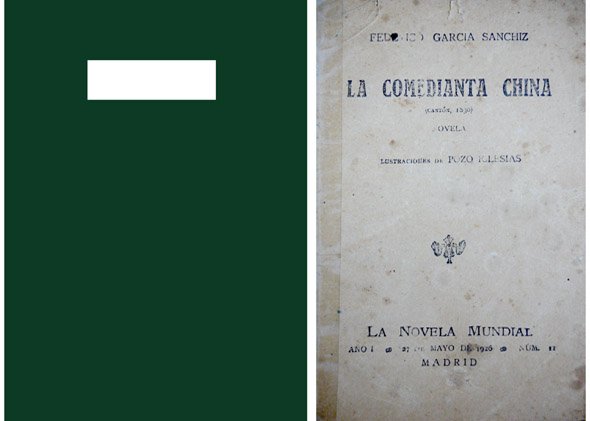 La Comedianta China. (Cantón 1830). Novela.