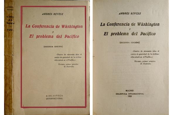 La Conferencia de Washington y el problema del Pacífico.