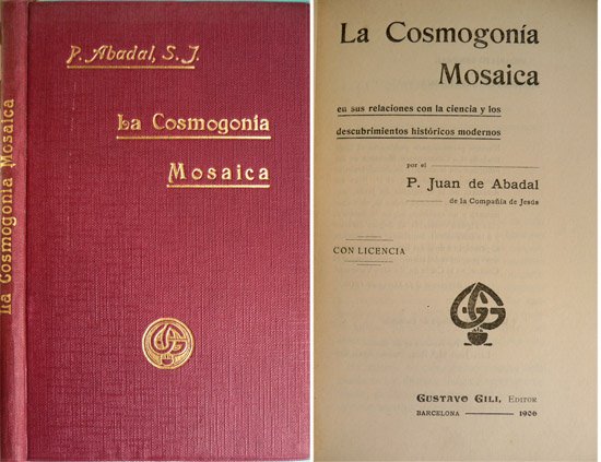 La Cosmogonía Mosaica en sus relaciones con la Ciencia y …