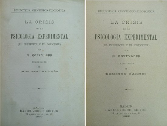 La crisis de la Psicología Experimental. El presente y el …